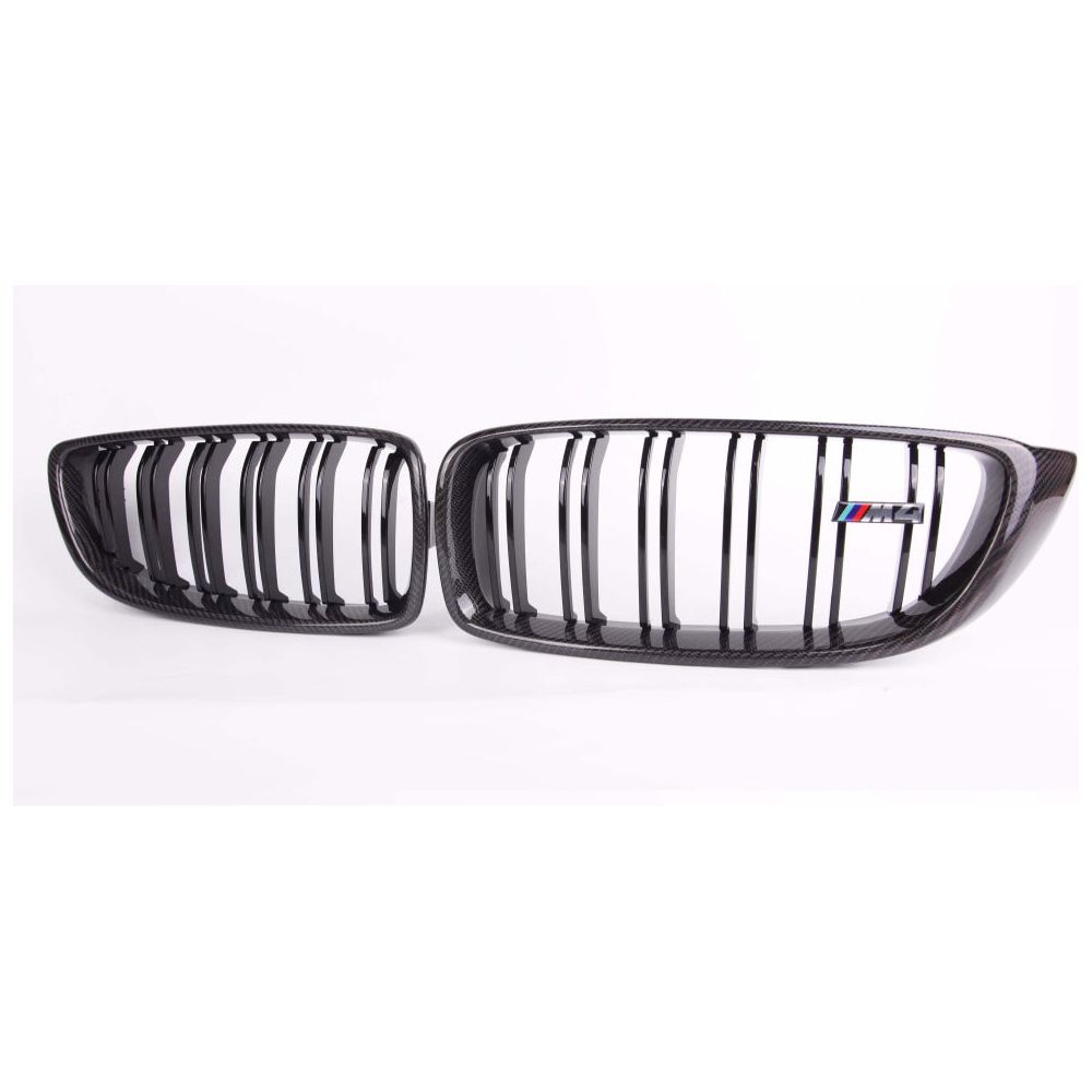 2014-2021 Bmw M3/m4 Kidney Grilles | F80/f82/f83 Carbon Fiber M4