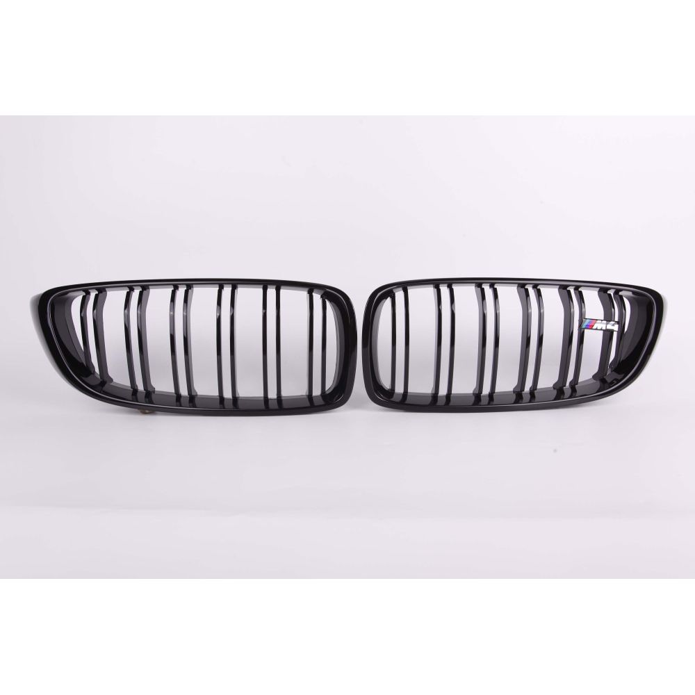 2014-2021 Bmw M3/m4 Kidney Grilles | F80/f82/f83 Gloss Black M3