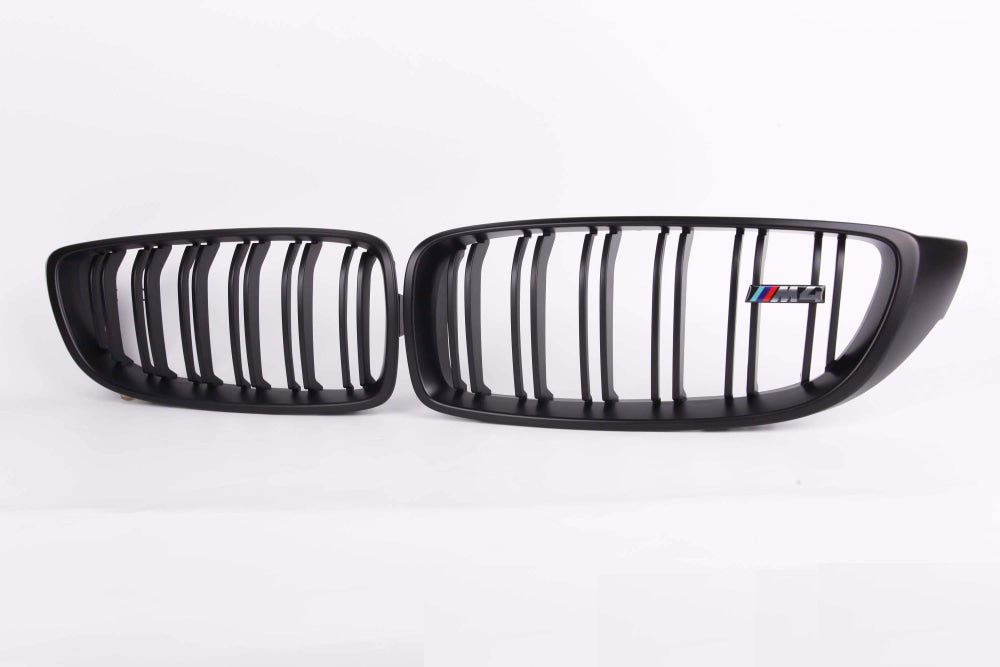 2014-2021 Bmw M3/m4 Kidney Grilles | F80/f82/f83 Matte Black M4