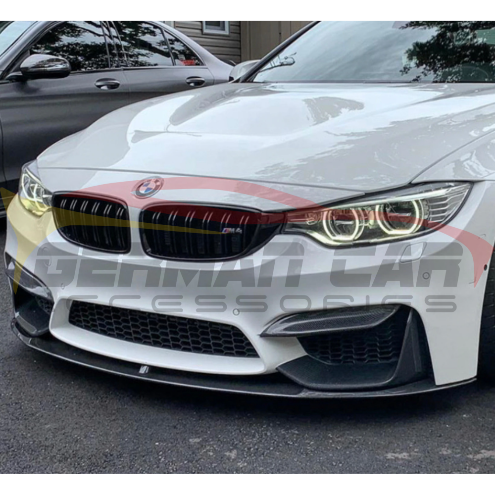 2014-2021 Bmw M3/m4 M Performance Carbon Fiber Front Lip Set | F80/f82/f83