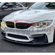 Load image into Gallery viewer, 2014-2021 Bmw M3/m4 M Performance Carbon Fiber Front Lip Set | F80/f82/f83
