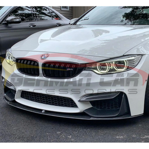 2014-2021 Bmw M3/m4 M Performance Carbon Fiber Front Lip Set | F80/f82/f83