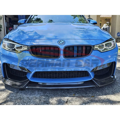2014-2021 BMW M3/M4 M Performance Style Carbon Fiber Splitters | F80/F82/F83 Front Lips/Splitters