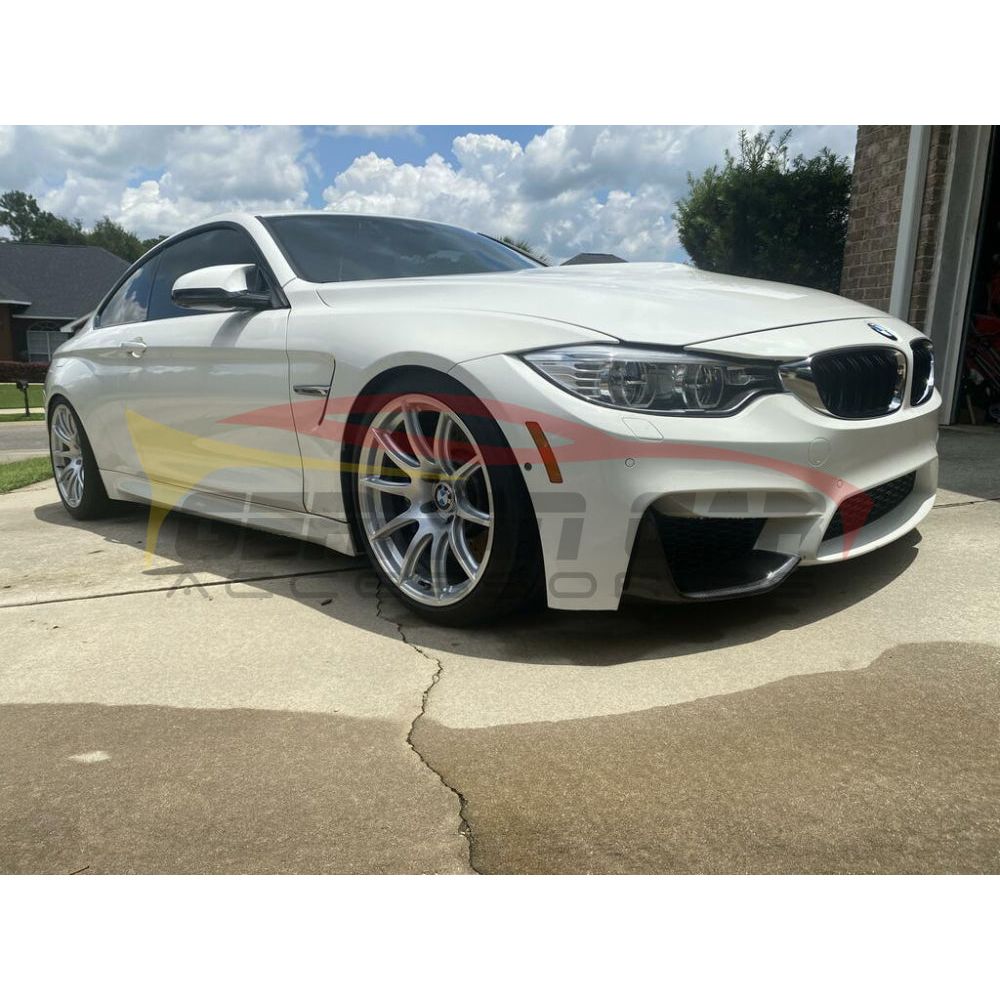 2014-2021 Bmw M3/M4 M Performance Style Carbon Fiber Splitters | F80/F82/F83 Front Lips/Splitters