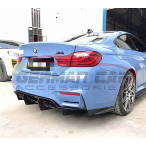 2014-2021 Bmw M3/M4 Psm Style 4 Piece Carbon Fiber Diffuser | F80/F82/F83 Rear Diffusers