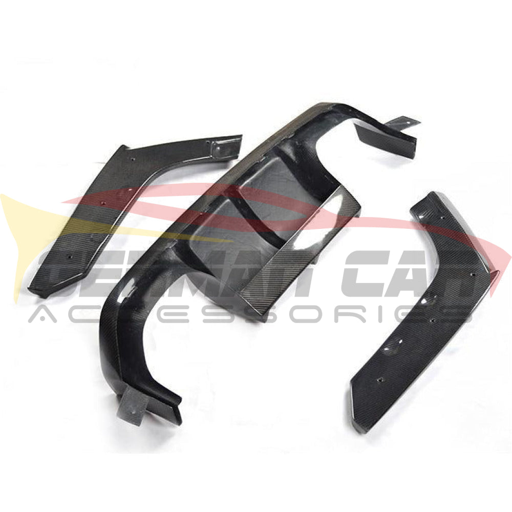 2014-2021 Bmw M3/m4 V1 Style Carbon Fiber Diffuser | F80/f82/f83