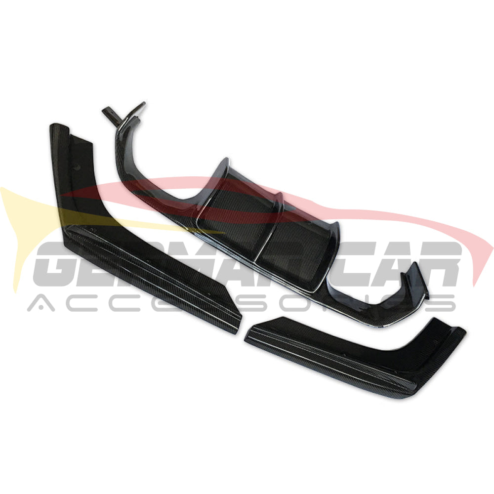 2014-2021 Bmw M3/m4 V1 Style Carbon Fiber Diffuser | F80/f82/f83