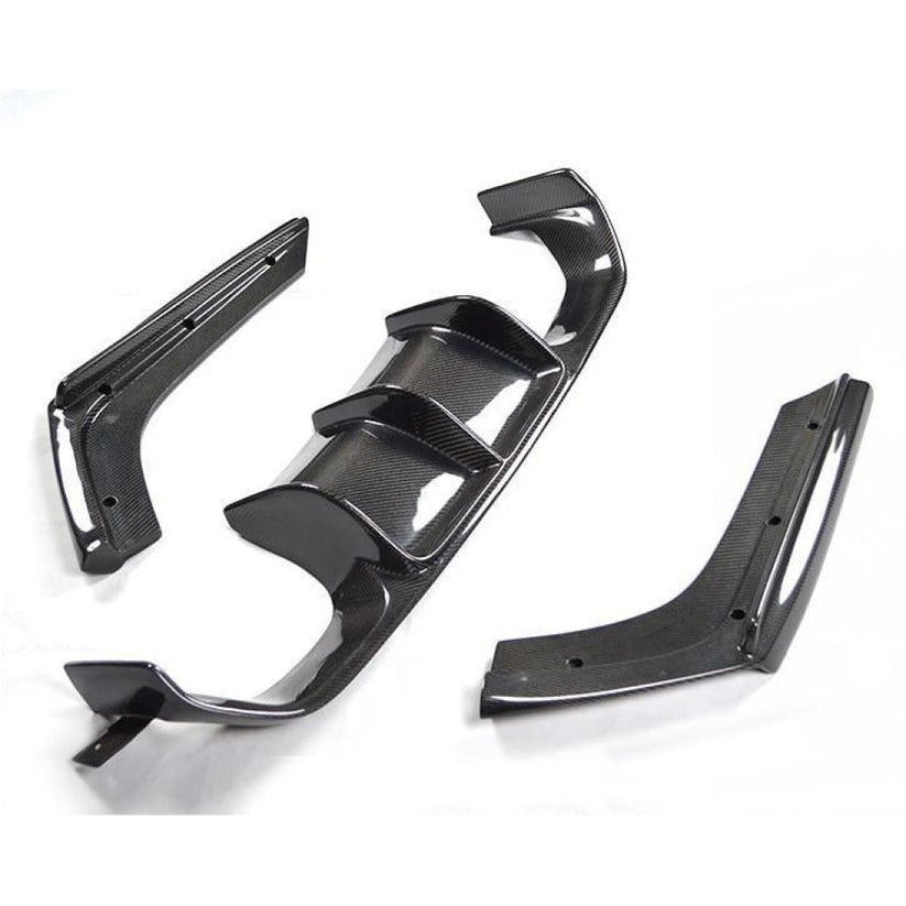 BMW Rear Diffusers | Gloss Black & Carbon Styles – German Car Accessories