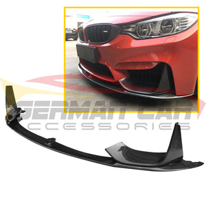2014-2021 Bmw M3/m4 M Performance Carbon Fiber Front Lip Set | F80/f82/f83
