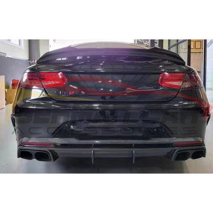 2014-2021 Mercedes-Benz S550/S63/S65 AMG Carbon Fiber Rear Diffuser | A217/C217/W217 Coupe/Cabriolet Rear Diffusers
