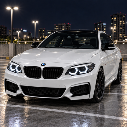 2014-2021 BMW 2-Series RGB Ikon Style LED Headlights | F22/F23/F87