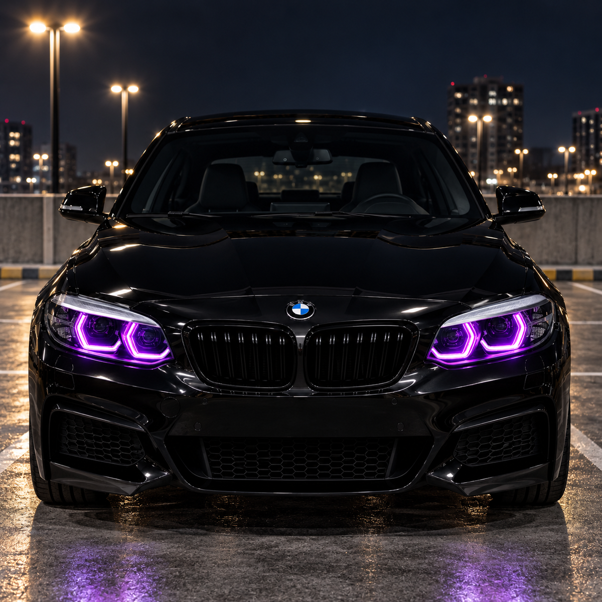 2014-2021 BMW 2-Series RGB Ikon Style LED Headlights | F22/F23/F87