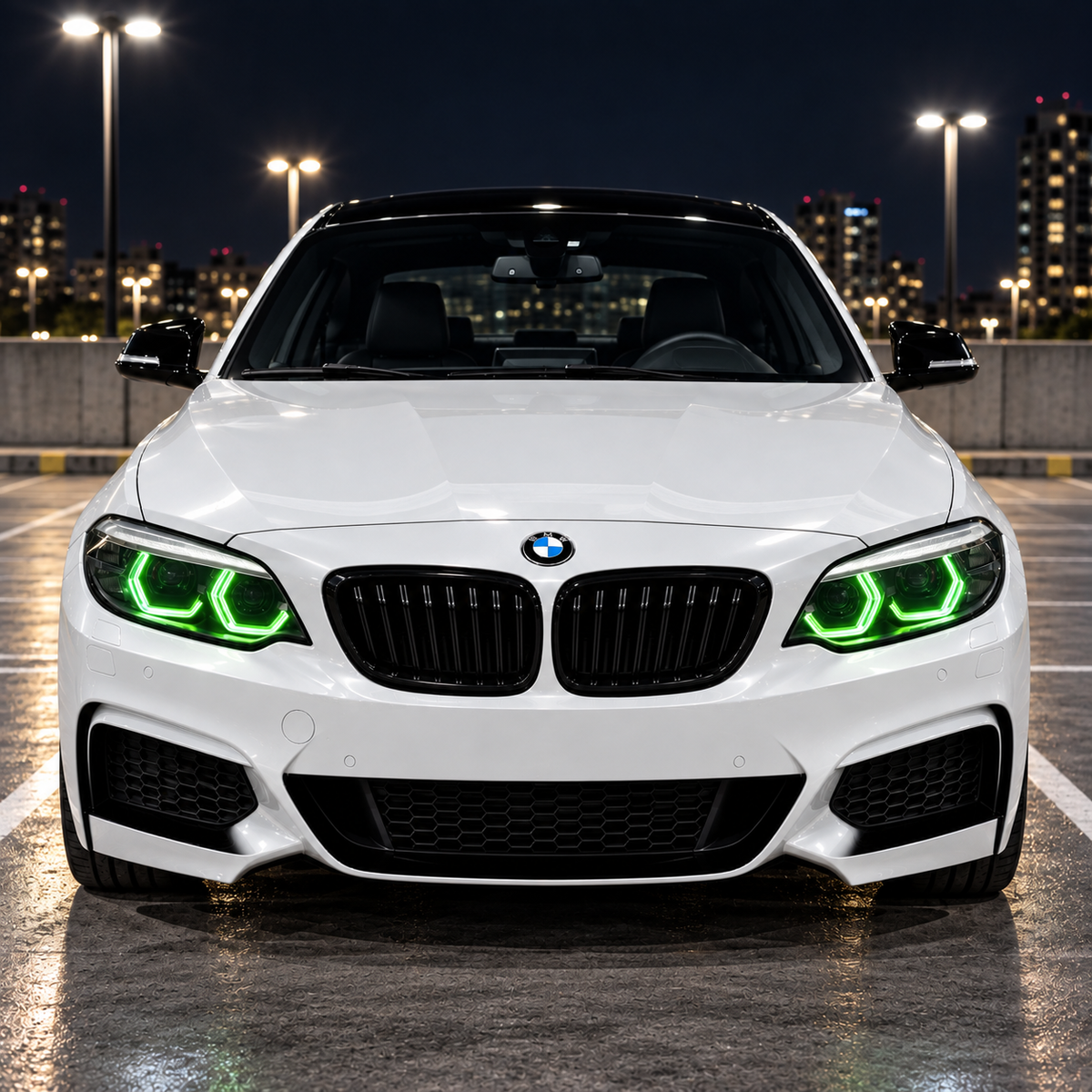 2014-2021 BMW 2-Series RGB Ikon Style LED Headlights | F22/F23/F87
