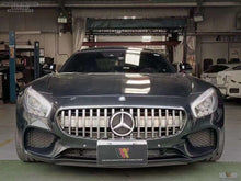 Load image into Gallery viewer, 2015-2017 Mercedes-Benz Amg Gt Gtr Style Front Grille | C190 Chrome Silver Grilles
