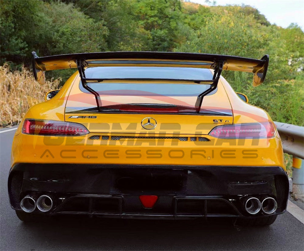 2015-2017 Mercedes-Benz AMG GT/GTS/GTR Carbon Fiber Black Series Style Spoiler | C190 - Rear Trunk Spoilers