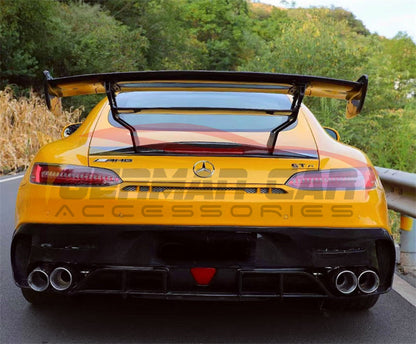 2015-2017 Mercedes-Benz AMG GT/GTS/GTR Carbon Fiber Black Series Style Spoiler | C190 - Rear Trunk Spoilers