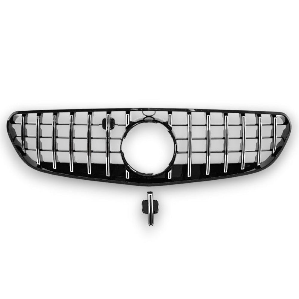 2015-2017 Mercedes-Benz S-Class GTR Style Front Grille | C217/A217 Chrome Silver Front Grilles