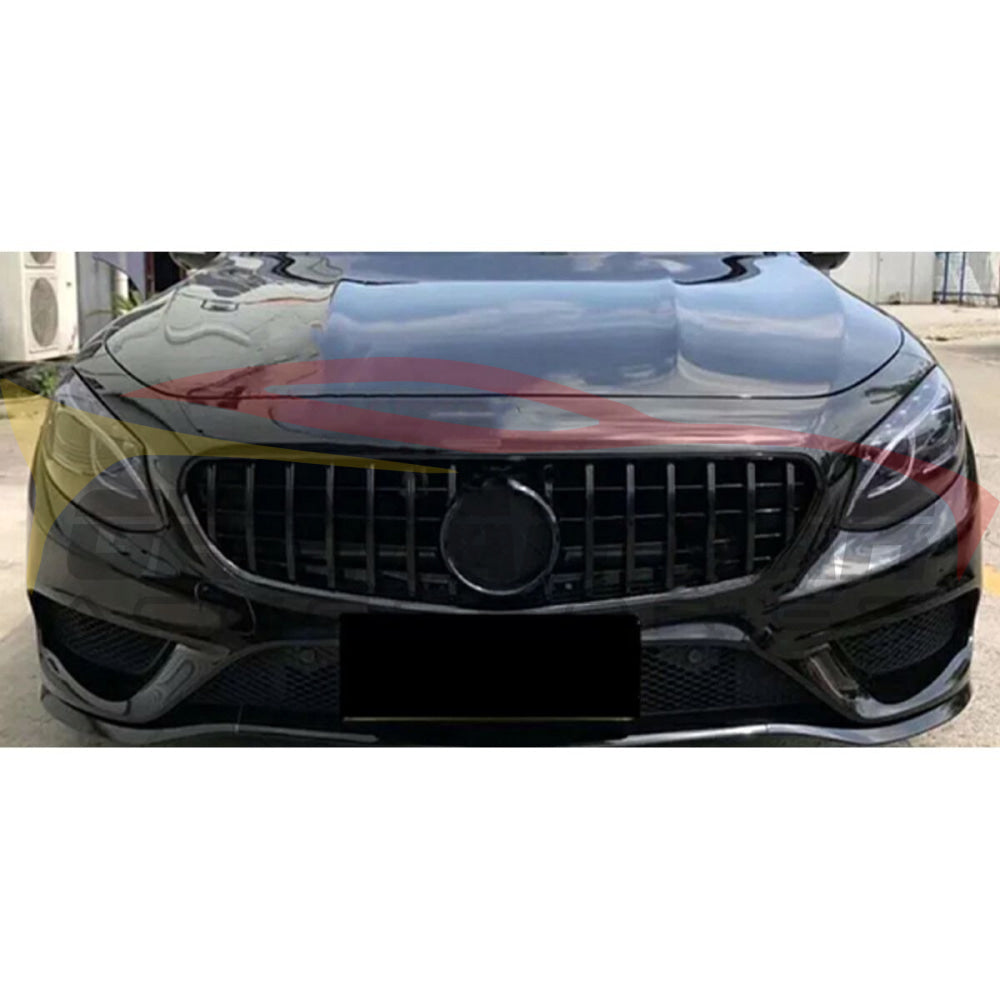 2015-2017 Mercedes-Benz S-Class GTR Style Front Grille | C217/A217 Front Grilles