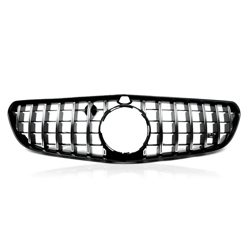 2015-2017 Mercedes-Benz S63/S65 AMG GTR Style Front Grille | C217/A217 Chrome Silver Front Grilles