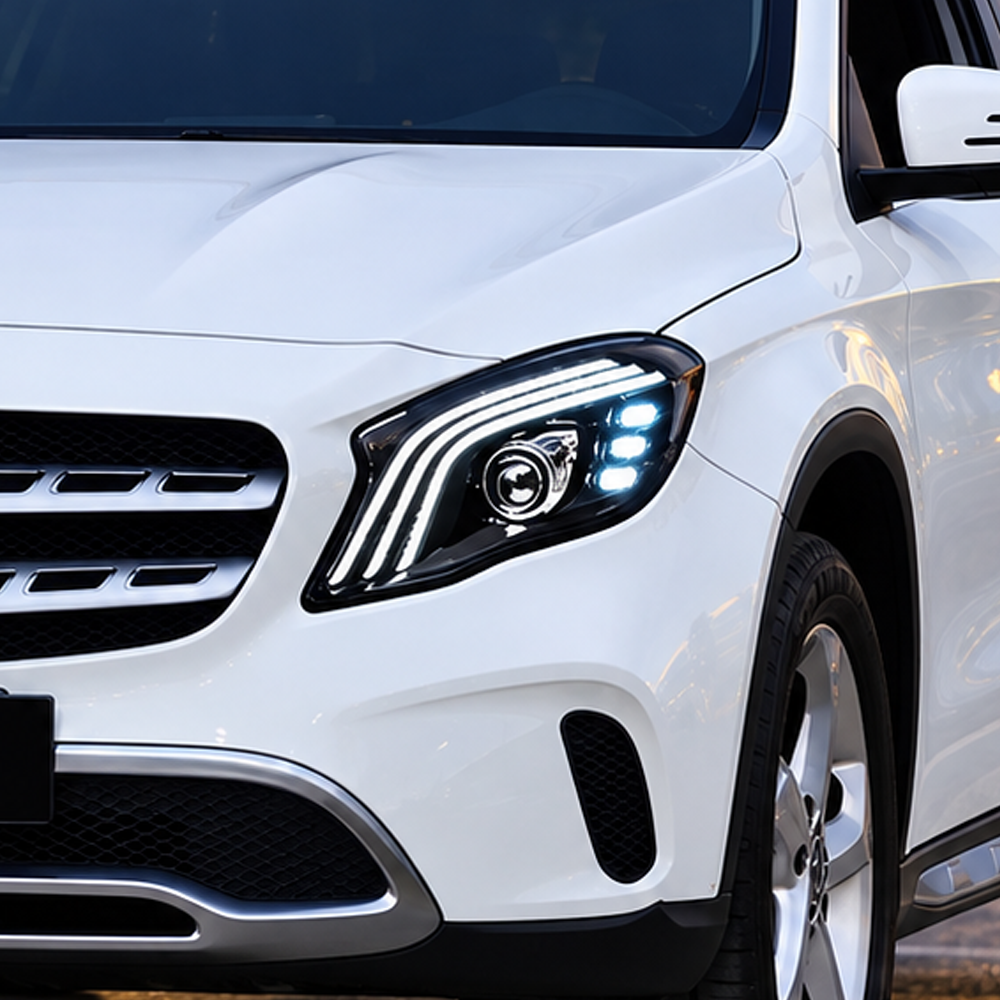 2015-2020 Mercedes-Benz GLA-Class/GLA45 AMG Maybach Style LED Headlights | X156