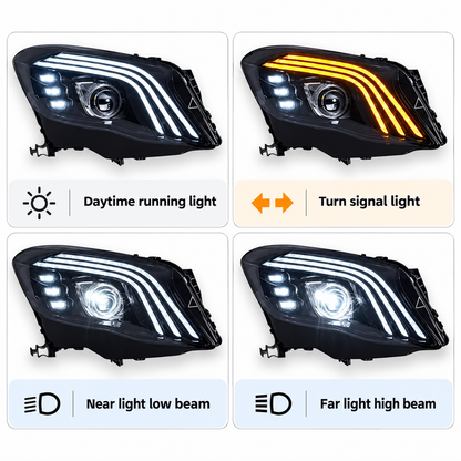 2015-2020 Mercedes-Benz GLA-Class/GLA45 AMG Maybach Style LED Headlights | X156