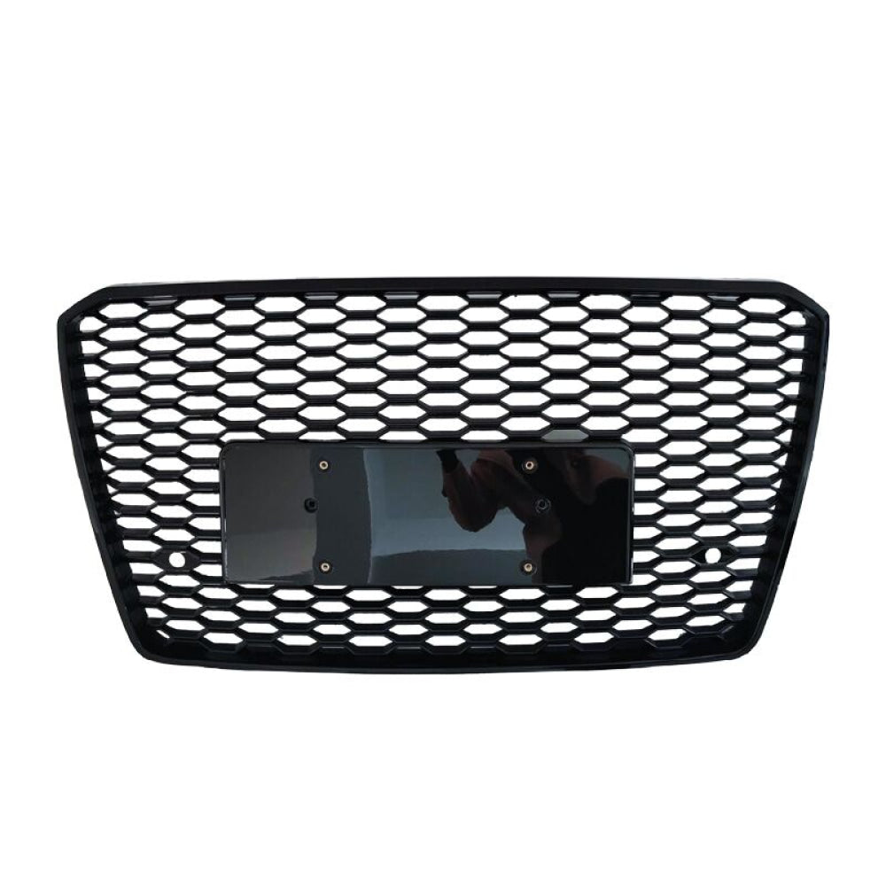 2015-2018 Audi Rs Style Honeycomb Grille | D4 A8/S8 Black Frame Mesh Front Grilles