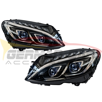 2015-2018 Mercedes-Benz C-Class/C43/C63 AMG LED Headlights | W205 Pre-Facelift - Headlights