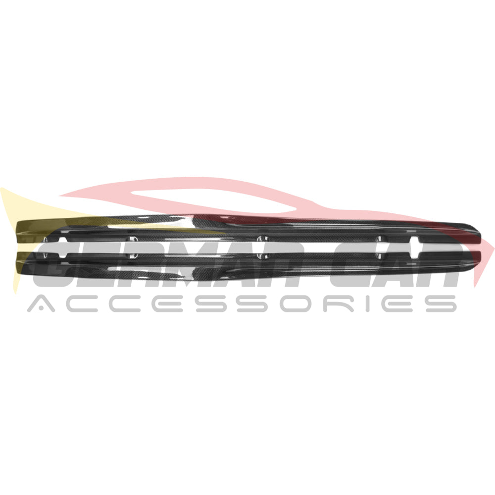 2015-2018 Mercedes-Benz C-Class/C63 AMG V2 Style Carbon Fiber Side Skirts | W205 Coupe - Side Skirts