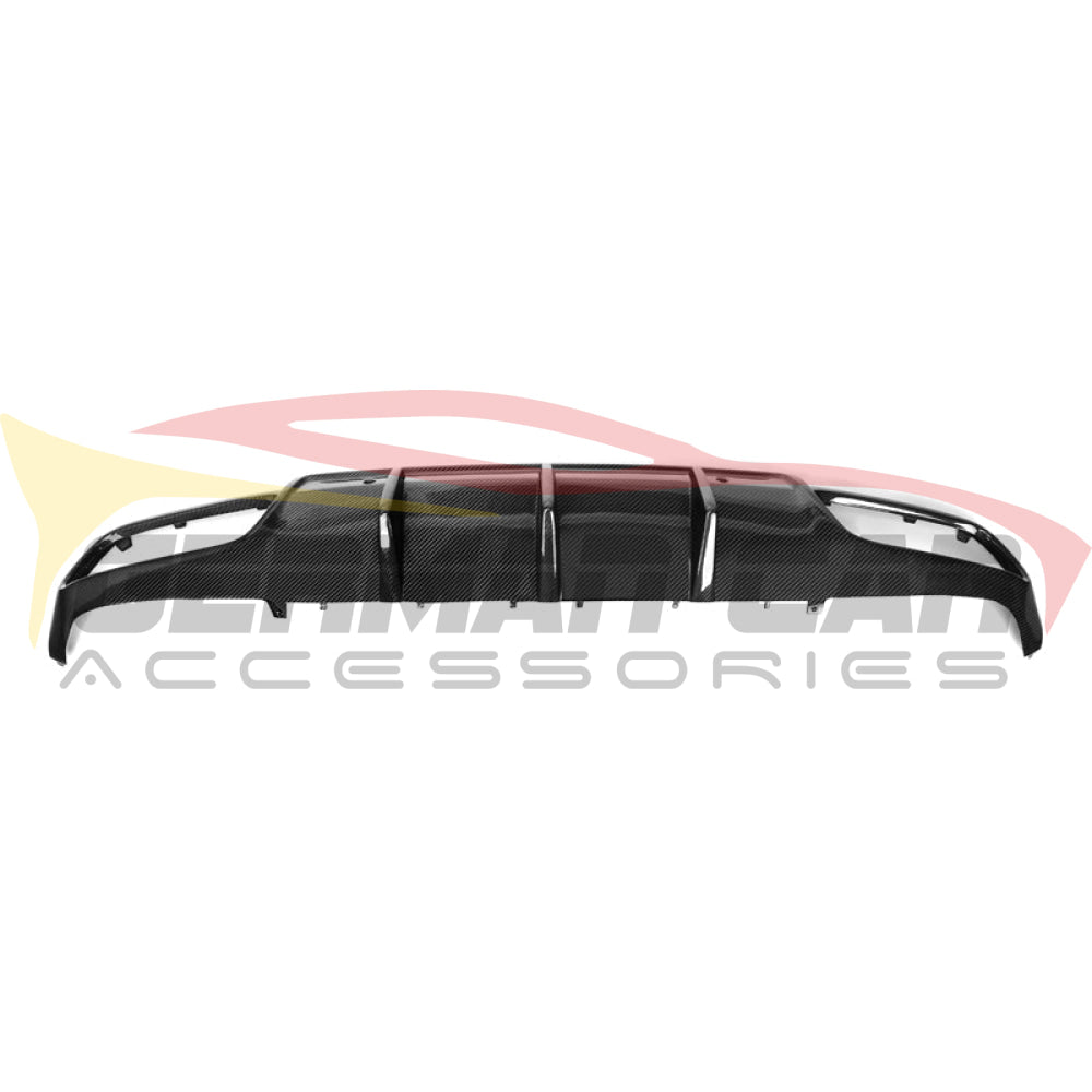 2015-2018 Mercedes-Benz C-Class Carbon Fiber Rear Diffuser | W205 Coupe