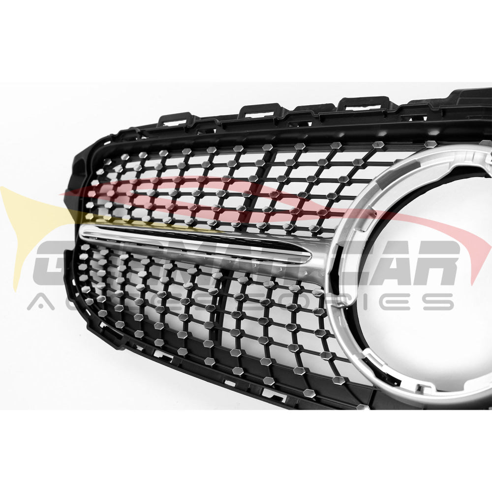 2015-2018 Mercedes-Benz C-Class Diamond Style Front Grille | W205