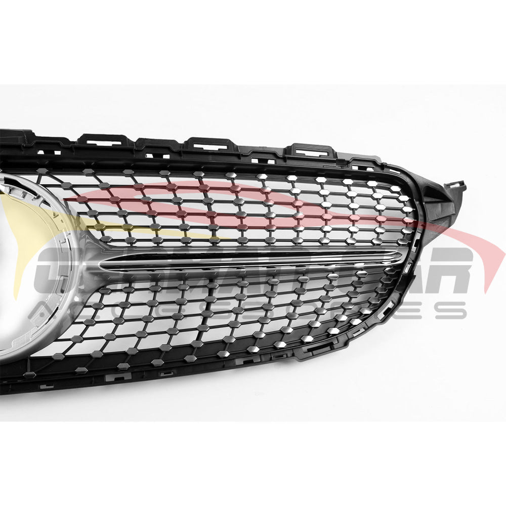 2015-2018 Mercedes-Benz C-Class Diamond Style Front Grille | W205