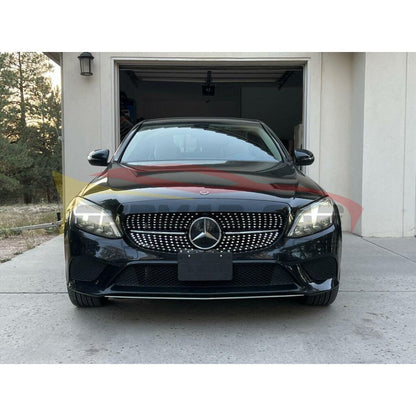 2015-2018 Mercedes-Benz C-Class Diamond Style Front Grille | W205 Grilles