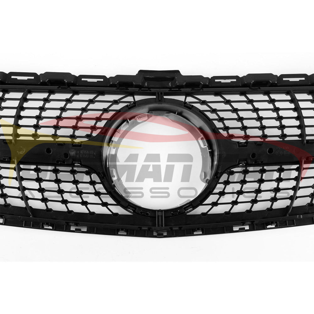 2015-2018 Mercedes-Benz C-Class Diamond Style Front Grille | W205