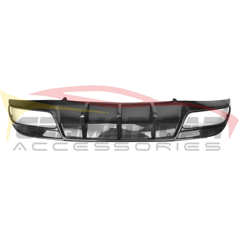 2015-2018 Mercedes-Benz C-Class Fd Style Aggressive Carbon Fiber Rear Diffuser | W205 Sedan