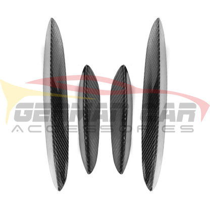 2015-2018 Mercedes-Benz C63 AMG Carbon Fiber Front Bumper Canards I W205 - Additional Accessories