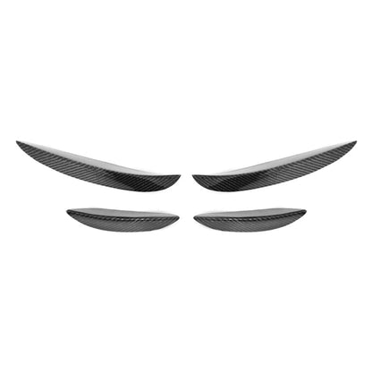 2015-2018 Mercedes-Benz C63 AMG Carbon Fiber Front Bumper Canards I W205 - Additional Accessories