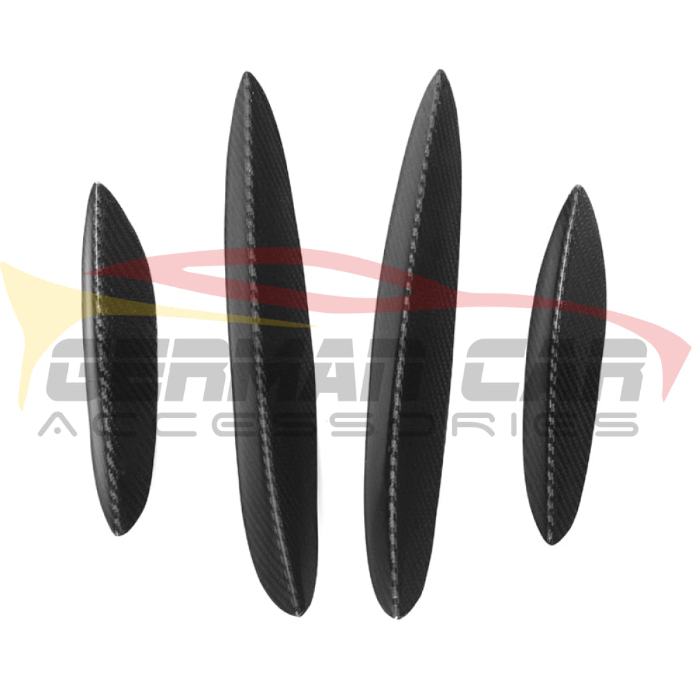 2015-2018 Mercedes-Benz C63 AMG Carbon Fiber Front Bumper Canards I W205 - Additional Accessories