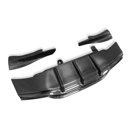 2015-2018 Mercedes-Benz C63 Amg Psm Style 3 Piece Carbon Fiber Rear Diffuser | W205 Sedan