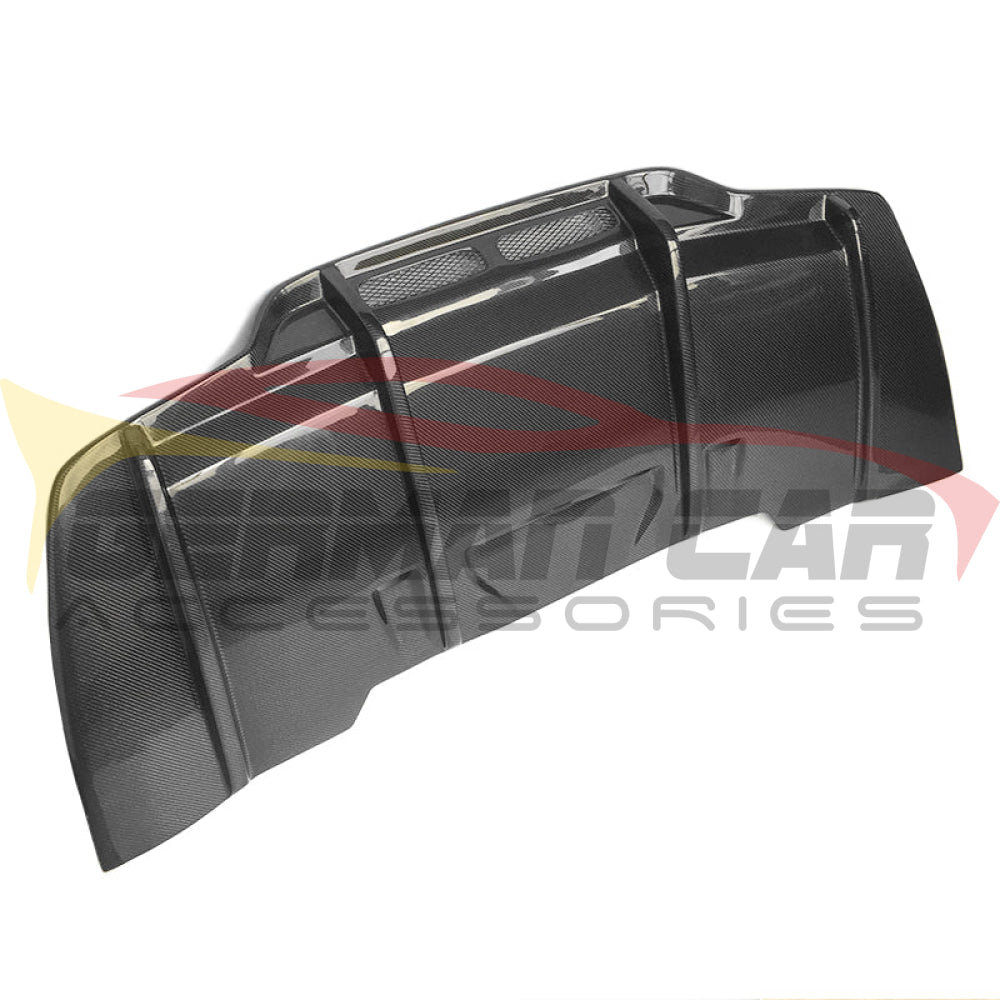 2015-2018 Mercedes-Benz C63 Amg Psm Style Carbon Fiber Rear Diffuser | W205