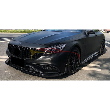 2015-2018 Mercedes-Benz S63/S65 AMG Carbon Fiber Front Lip | C217/W217/A217 Coupe/Cabriolet - Front Lips/Splitters