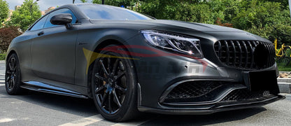 2015-2018 Mercedes-Benz S63/S65 AMG Carbon Fiber Front Lip | C217/W217/A217 Coupe/Cabriolet - Front Lips/Splitters