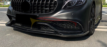 2015-2018 Mercedes-Benz S63/S65 AMG Carbon Fiber Front Lip | C217/W217/A217 Coupe/Cabriolet - Front Lips/Splitters