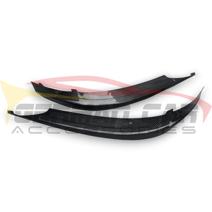 2015-2018 Mercedes-Benz S63/S65 AMG Carbon Fiber Front Upper Bumper Splitters | C217/W217/A217 Coupe/Cabriolet - Front