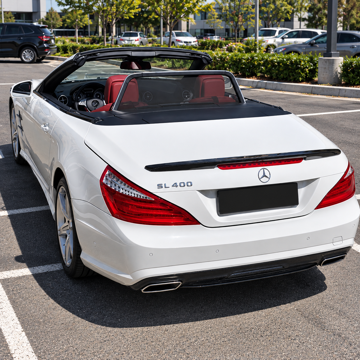 2015-2020 Mercedes-Benz SL-Class/SL63/SL65 AMG Carbon Fiber Rear Trunk Spoiler | R231