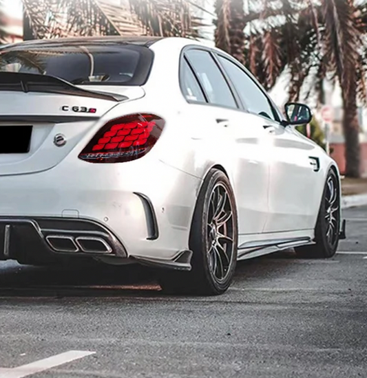 2015-2021 Mercedes-Benz C-Class Maybach Style Led Taillights | W205 Sedan