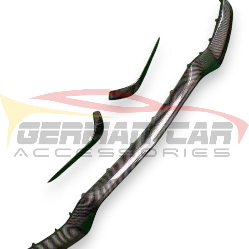2015-2021 Mercedes-Benz C63 AMG Carbon Fiber Middle Front Bumper Lip | W205 Front Lips/Splitters