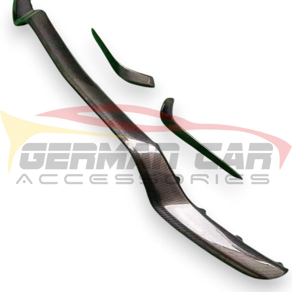 2015-2021 Mercedes-Benz C63 AMG Carbon Fiber Middle Front Bumper Lip | W205 Front Lips/Splitters