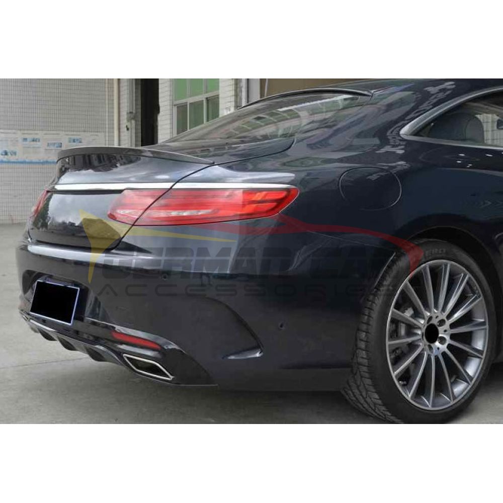 2015-2021 Mercedes-Benz S550/S63/S65 AMG Style Carbon Fiber Trunk Spoiler | W217/C217 Coupe Rear Trunk Spoilers