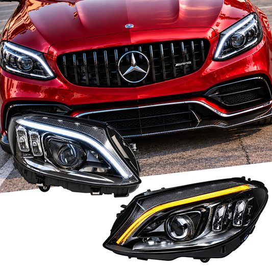 2015-2021 Mercedes-Benz C-Class/C43/C63 AMG LED Headlights | W205