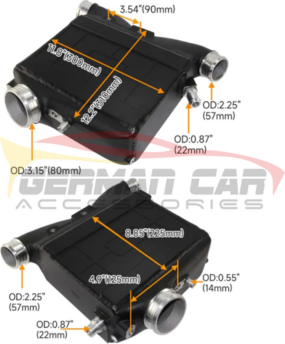 2015-2022 Mercedes C400/C450/C43 AMG High Performance Intercooler | W205 Intercoolers